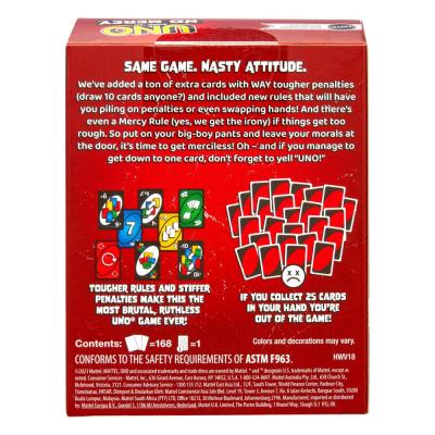 UNO Juego de Cartas No Mercy