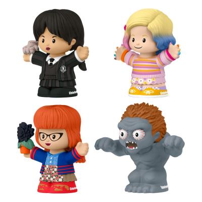 Wednesday Pack de 4 Minifiguras Fisher-Price Little People Collector 6 cm