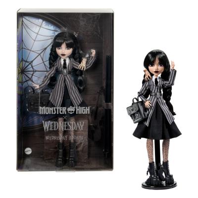 Monster High x Wednesday Muñeca Wednesday Addams