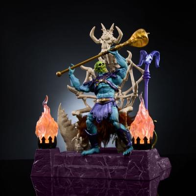 Masters of the Universe: New Eternia Masterverse Figura Skeletor & Throne 18 cm