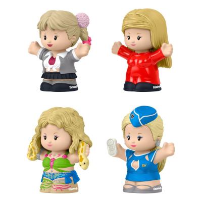Britney Spears Pack de 4 Minifiguras Fisher-Price Little People Collector 7 cm