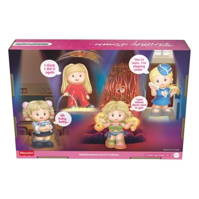 Britney Spears Pack de 4 Minifiguras Fisher-Price Little People Collector 7 cm