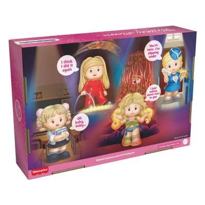 Britney Spears Pack de 4 Minifiguras Fisher-Price Little People Collector 7 cm