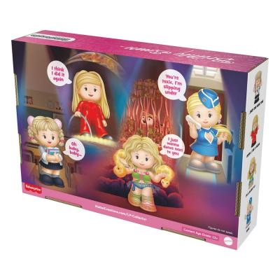 Britney Spears Pack de 4 Minifiguras Fisher-Price Little People Collector 7 cm