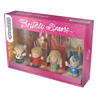 Britney Spears Pack de 4 Minifiguras Fisher-Price Little People Collector 7 cm