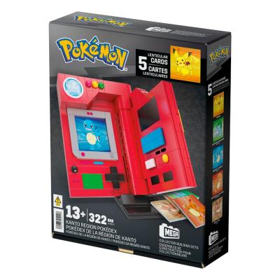 Pokémon MEGA Conjunto De Construcción De La Pokédex De La Región De Kanto