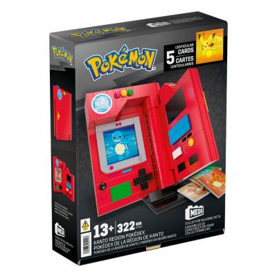 Pokémon MEGA Conjunto De Construcción De La Pokédex De La Región De Kanto