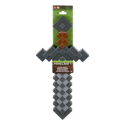 Minecraft Réplica Juego de Rol Espada de Piedra 43 cm