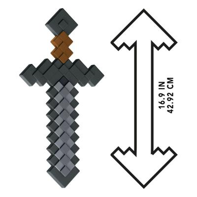 Minecraft Réplica Juego de Rol Espada de Piedra 43 cm