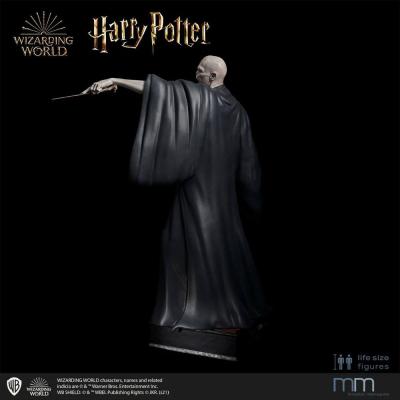 Harry Potter y las reliquias de la Muerte Estatua tamaño real Voldemort 211 cm