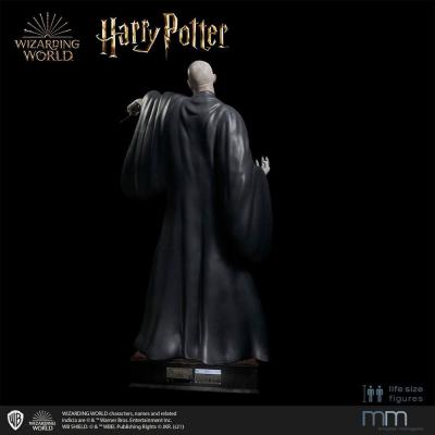 Harry Potter y las reliquias de la Muerte Estatua tamaño real Voldemort 211 cm