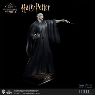 Harry Potter y las reliquias de la Muerte Estatua tamaño real Voldemort 211 cm