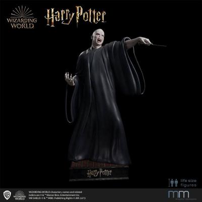 Harry Potter y las reliquias de la Muerte Estatua tamaño real Voldemort 211 cm