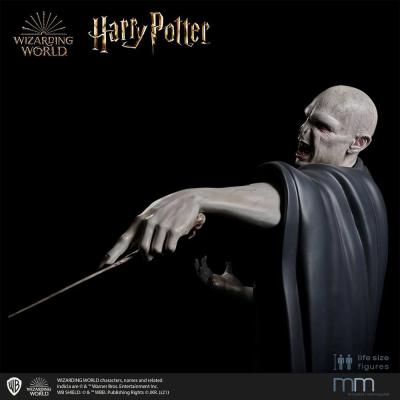 Harry Potter y las reliquias de la Muerte Estatua tamaño real Voldemort 211 cm