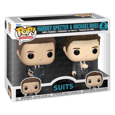 Suits Pack de 2 POP! Vinyl Figuras Harvey&Michael 9 cm