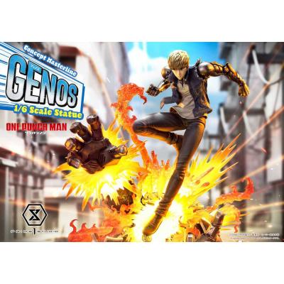 One Punch Man Concept Masterline Series Estatua 1/6 Genos Bonus Ver. 33 cm