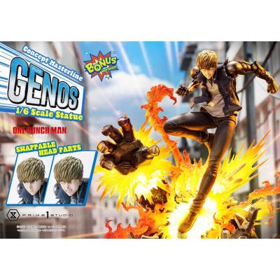 One Punch Man Concept Masterline Series Estatua 1/6 Genos Bonus Ver. 33 cm