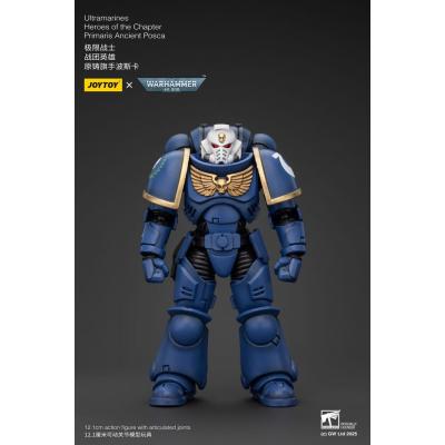 Warhammer 40k Figura 1/18 Ultramarines Heroes of the Chapter Primaris Ancient Posca 20 cm