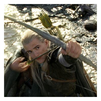 El Señor de los Anillos Estatua Legolas 16 cm