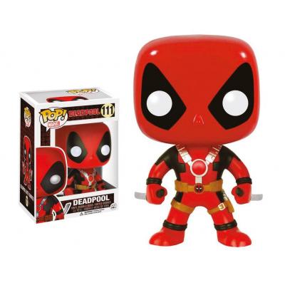 Marvel Comics POP! Vinyl Cabezón Deadpool Two Swords 10 cm