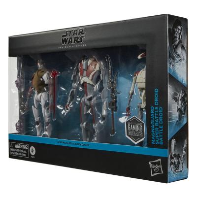 Star Wars Jedi: Survivor Black Series Pack de 3 Figuras Magna Guard, Super Battle Droid & Battle Droid