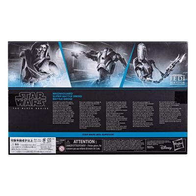 Star Wars Jedi: Survivor Black Series Pack de 3 Figuras Magna Guard, Super Battle Droid & Battle Droid