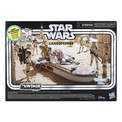 Star Wars Episode IV Vintage Collection Vehículo con Figura Landspeeder & Luke Skywalker (Tatooine)