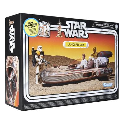 Star Wars Episode IV Vintage Collection Vehículo con Figura Landspeeder & Luke Skywalker (Tatooine)