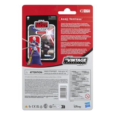 Star Wars: The Clone Wars Vintage Collection Figura Asajj Ventress 10 cm