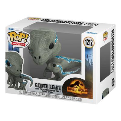 Jurassic World 3 Figura POP! Movies Vinyl Blue & Beta 9 cm