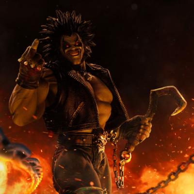 DC Comics Estatua 1/10 Art Scale Lobo Unleashed 24 cm