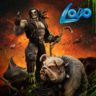 DC Comics Estatua 1/10 Art Scale Lobo Unleashed 24 cm
