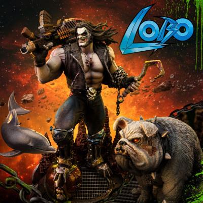 DC Comics Estatua 1/10 Art Scale Lobo Unleashed 24 cm