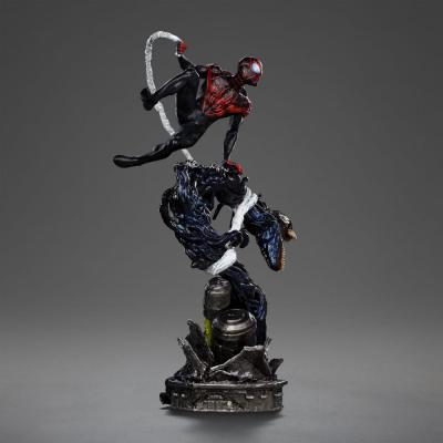 Spider-Man vs. Villains Estatua 1/10 Diorama BDS Art Scale Miles Morales 32 cm