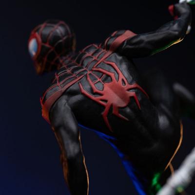 Spider-Man vs. Villains Estatua 1/10 Diorama BDS Art Scale Miles Morales 32 cm