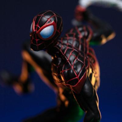 Spider-Man vs. Villains Estatua 1/10 Diorama BDS Art Scale Miles Morales 32 cm