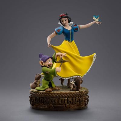 Snow White and the Seven Dwarfs Estatua 1/10 Art Scale Snow White and Dopey 21 cm