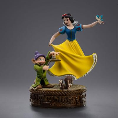 Snow White and the Seven Dwarfs Estatua 1/10 Art Scale Snow White and Dopey 21 cm