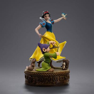 Snow White and the Seven Dwarfs Estatua 1/10 Art Scale Snow White and Dopey 21 cm