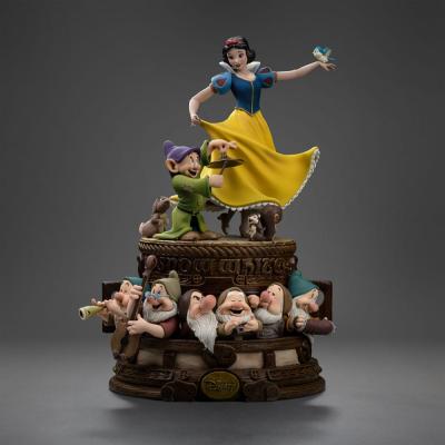 Snow White and the Seven Dwarfs Estatua 1/10 Art Scale Snow White and Dopey Deluxe Edition 21 cm