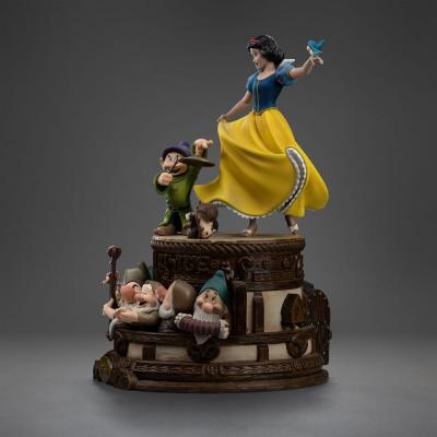 Snow White and the Seven Dwarfs Estatua 1/10 Art Scale Snow White and Dopey Deluxe Edition 21 cm