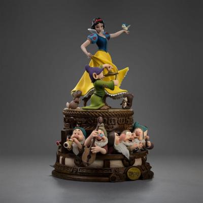 Snow White and the Seven Dwarfs Estatua 1/10 Art Scale Snow White and Dopey Deluxe Edition 21 cm