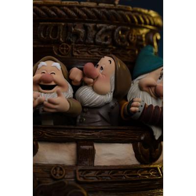 Snow White and the Seven Dwarfs Estatua 1/10 Art Scale Snow White and Dopey Deluxe Edition 21 cm