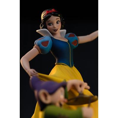 Snow White and the Seven Dwarfs Estatua 1/10 Art Scale Snow White and Dopey Deluxe Edition 21 cm