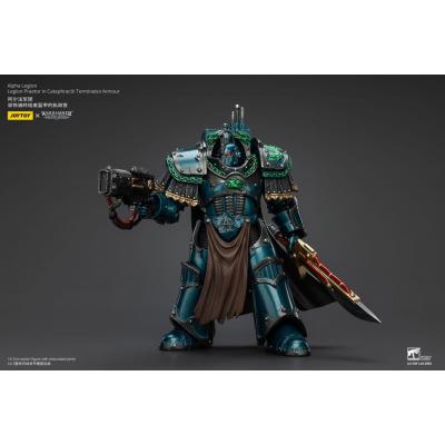 Warhammer The Horus Heresy Figura Alpha Legion Legion Praetor in Cataphractii Terminator Armour 18 cm