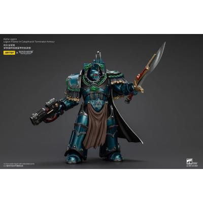 Warhammer The Horus Heresy Figura Alpha Legion Legion Praetor in Cataphractii Terminator Armour 18 cm