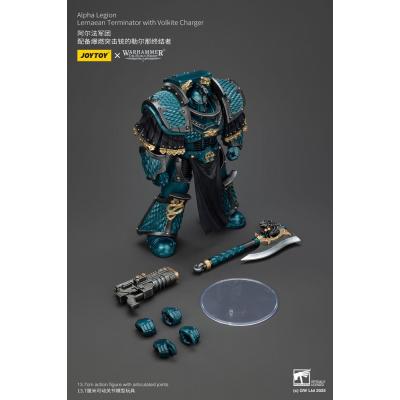 Warhammer The Horus Heresy Figura Alpha Legion Lernaean Terminator with Volkite Charger 20 cm
