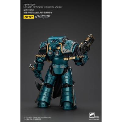 Warhammer The Horus Heresy Figura Alpha Legion Lernaean Terminator with Volkite Charger 20 cm