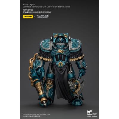 Warhammer The Horus Heresy Figura Alpha Legion Lernaean Terminator with Conversion Beam Cannon 20 cm