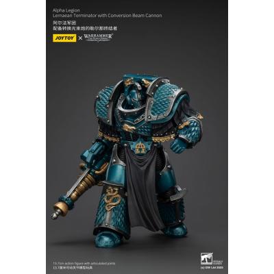 Warhammer The Horus Heresy Figura Alpha Legion Lernaean Terminator with Conversion Beam Cannon 20 cm